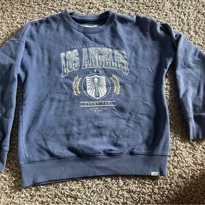 Abercrombie Kids Los Angeles Graphic Blue Sweatshirt